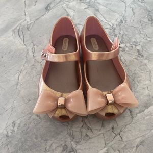 Mini Melissa Mary Jane Flat toddler size 10